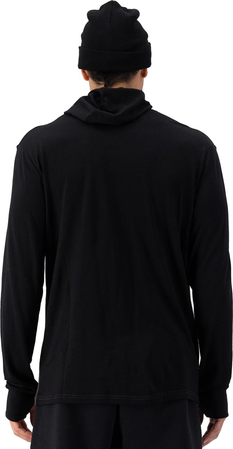 Yotei Merino Powder Hood LS - Mens - cedar / black 1