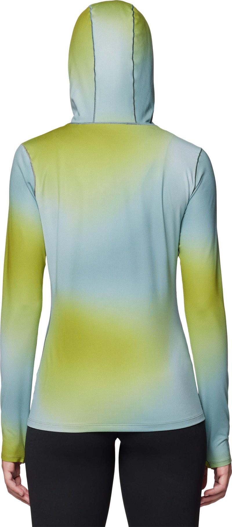 Butter Up Hoody - Womens - blue sage multi ombre print 1