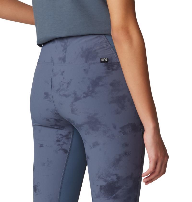 Chockstone Tights - Womens - Blue Slate Nebula Print 5