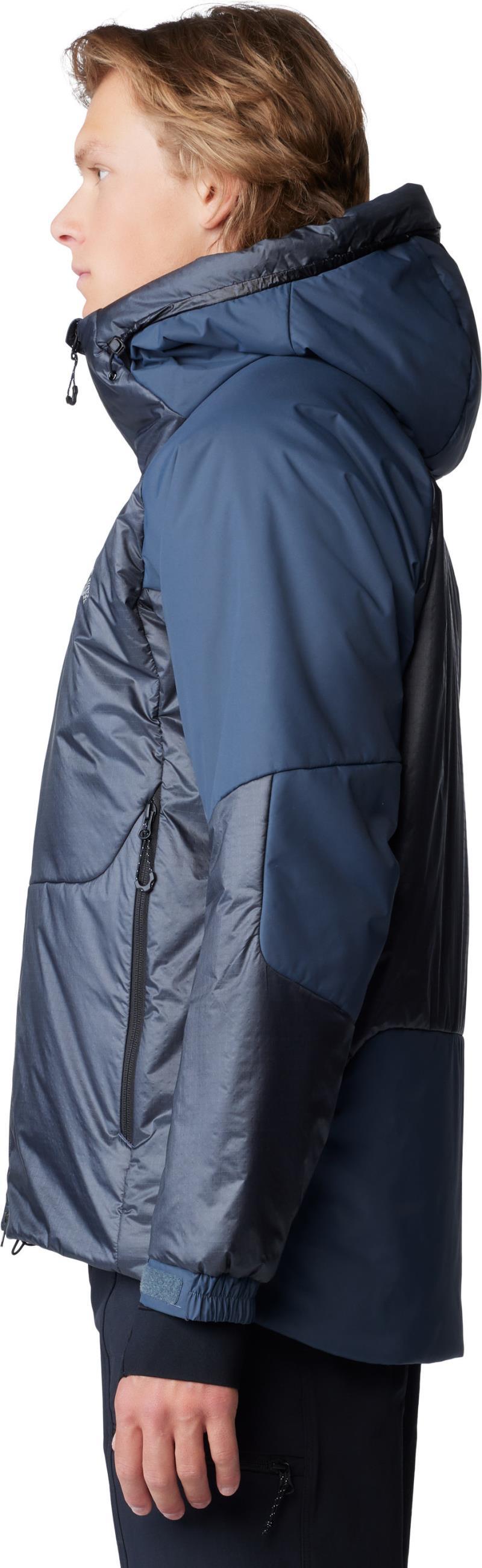 Compressor Alpine Hooded Jacket - Mens - blue slate 1
