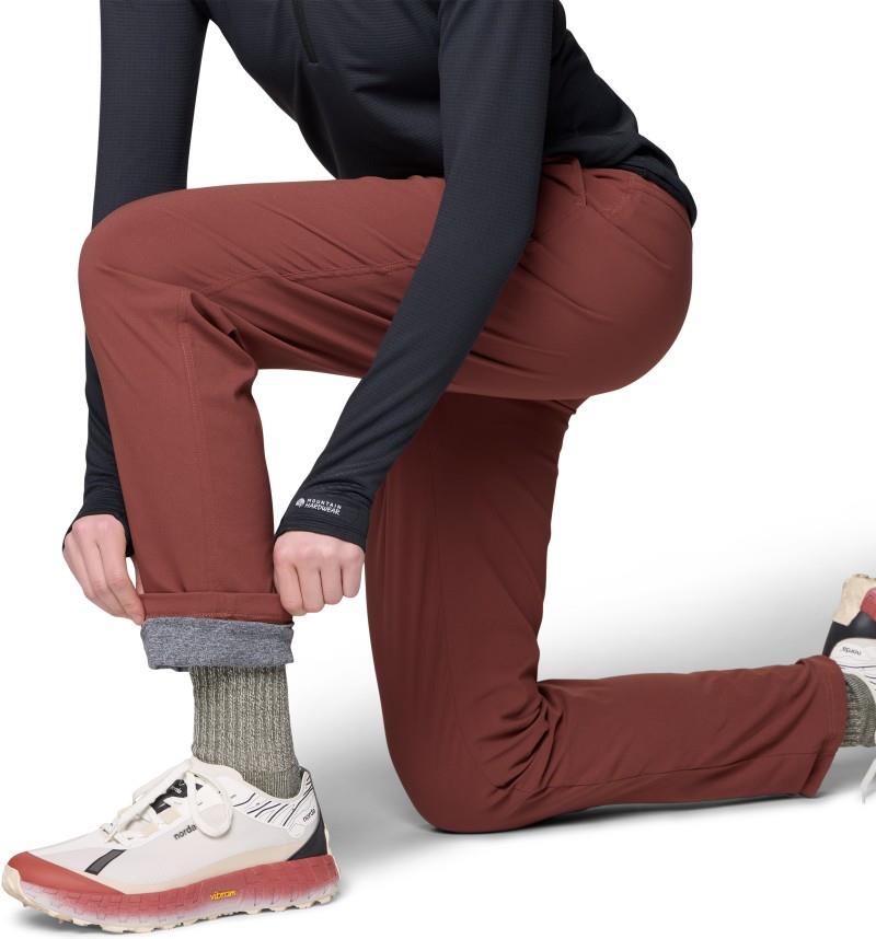 Dynama Lined Pants, Reg - Womens - bourbon brown 1