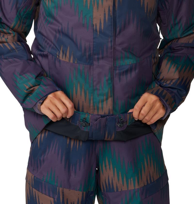 FireFall/2 Insulated Jacket - Womens - Blurple Zig Zag Print 10