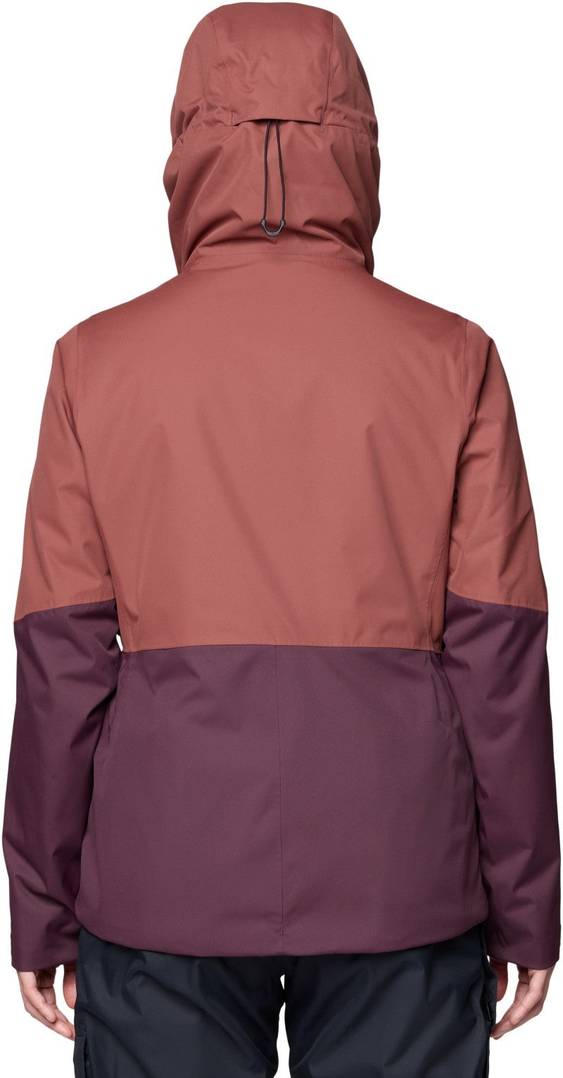 Firefall Insulated Jacket - Womens - bourbon brown / blackberry 1