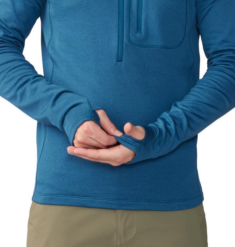 Glacial Trail Half Zip - Mens - Dark Caspian 5