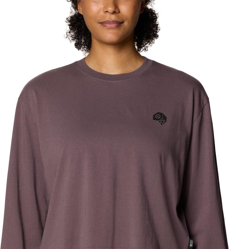 Graphic LS - Womens - purple sage 1