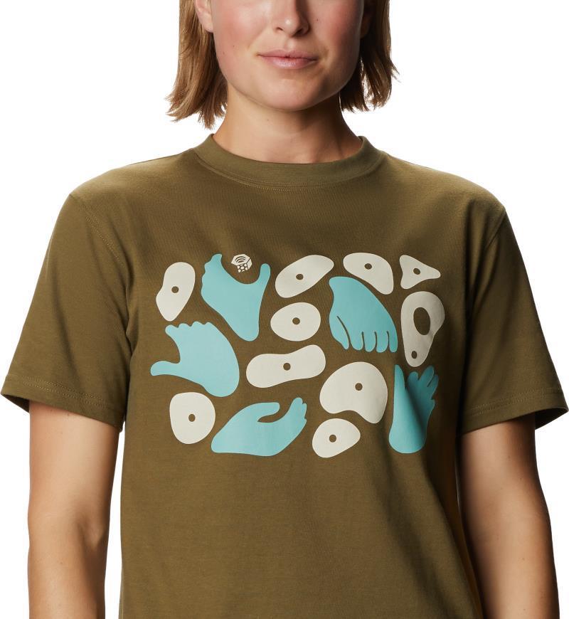 Hand/Hold SS T - Womens - Raw Clay 4