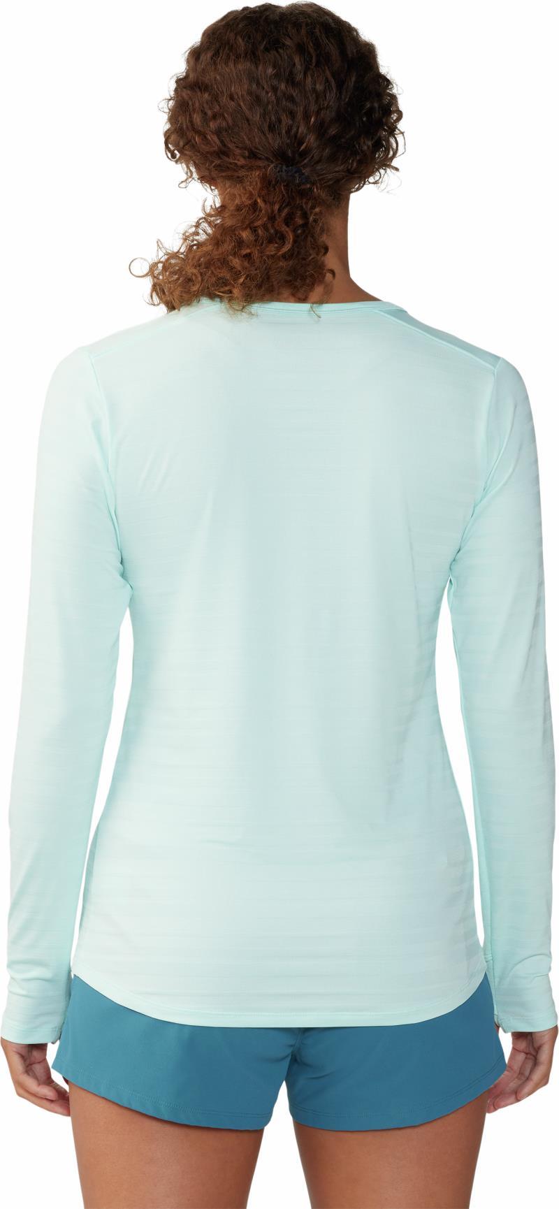 Mighty Stripe LS - Womens - Pale Ice 2