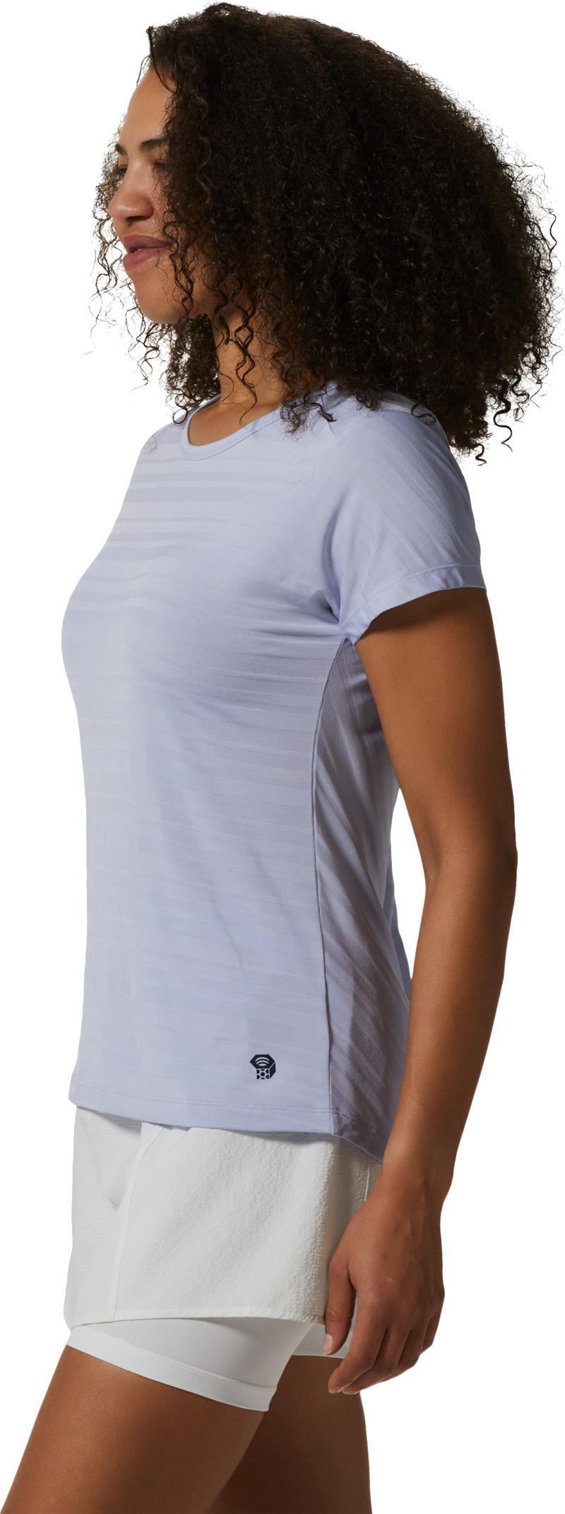 Mighty Stripe SS T - Womens - vinca 1