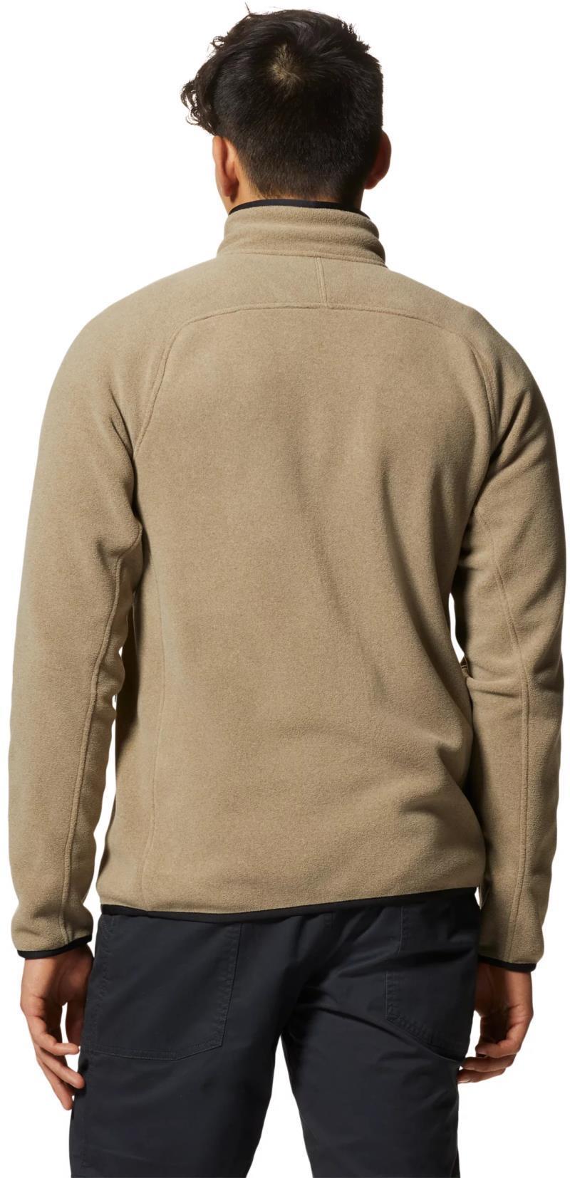 Polartec Double Brushed Full Zip Jacket - Mens - Trail Dust Heather 2