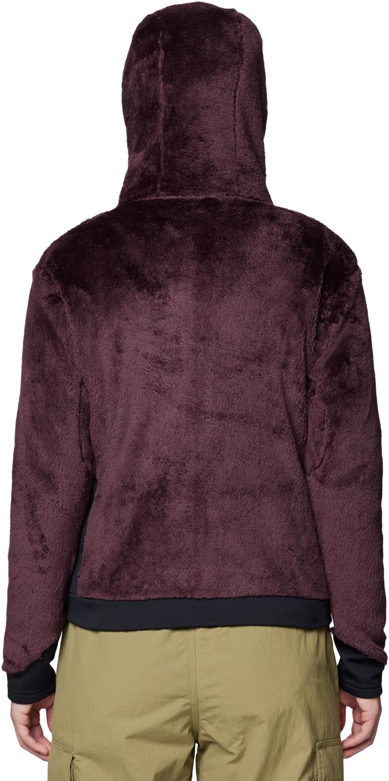Polartec High Loft Hooded Jacket - Womens - blackberry 1