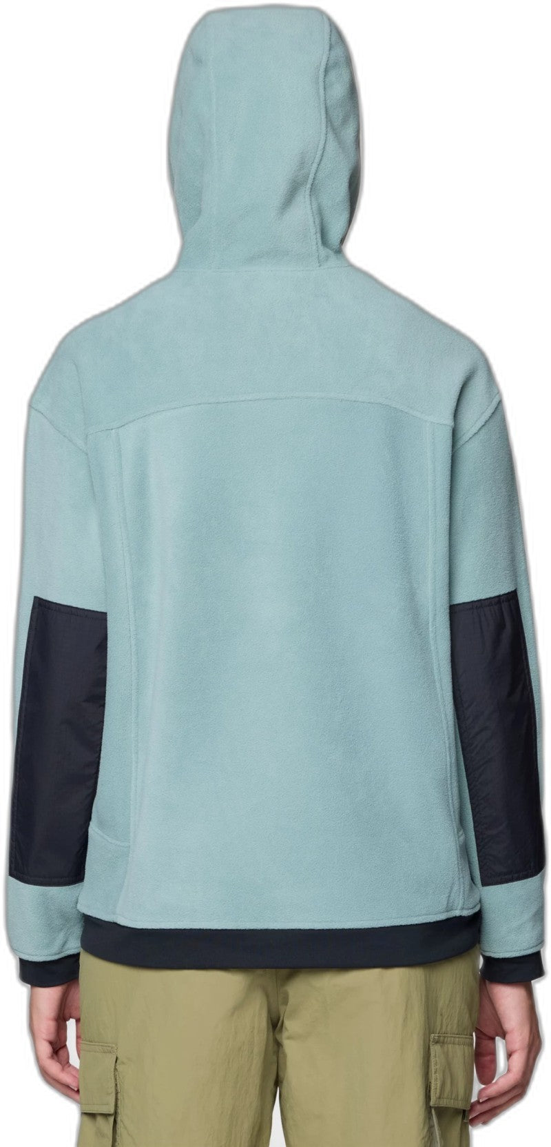Powder Maven Fleece Pullover Hoody - Womens - blue sage / black 1