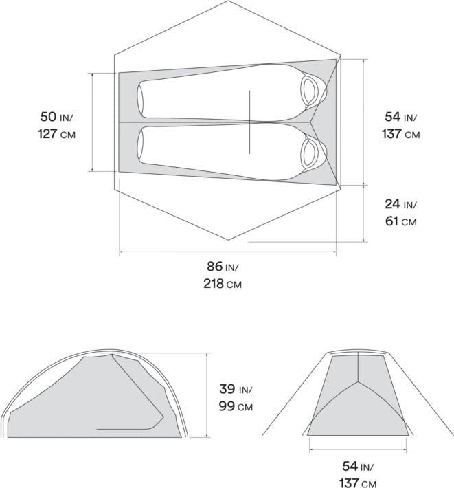 Strato UL 2 Tent - grey ice 1