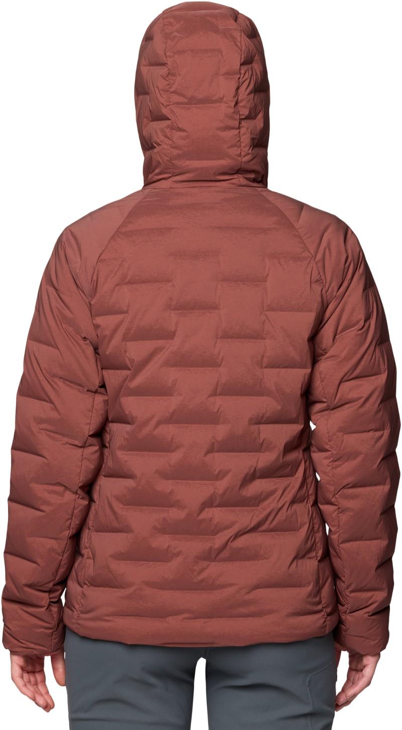 StretchDown Hoody - Womens - bourbon brown 1