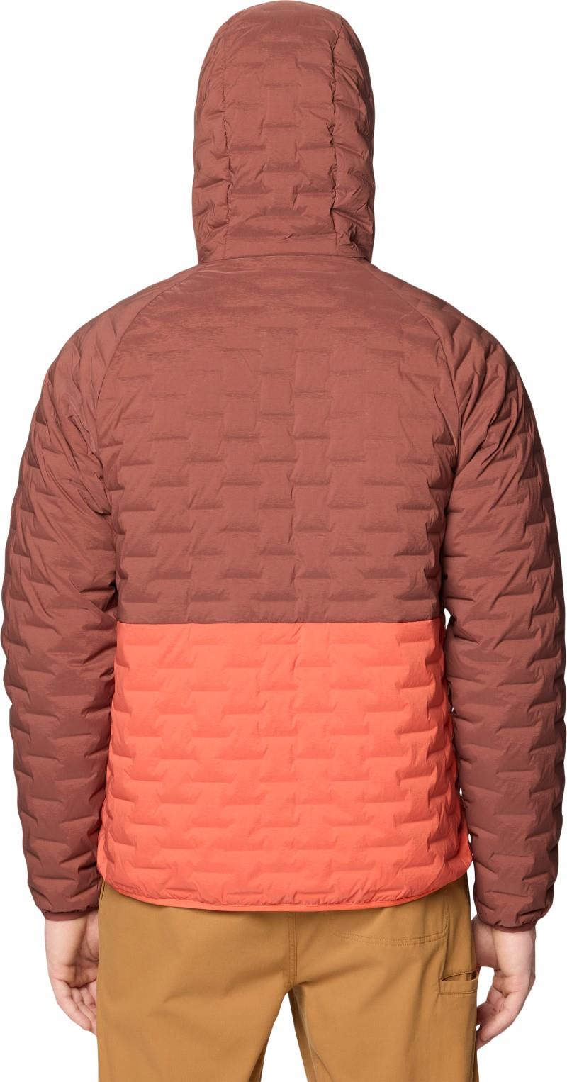 StretchDown Light Full Zip Hoody - Mens - bourbon brown / aspect 1