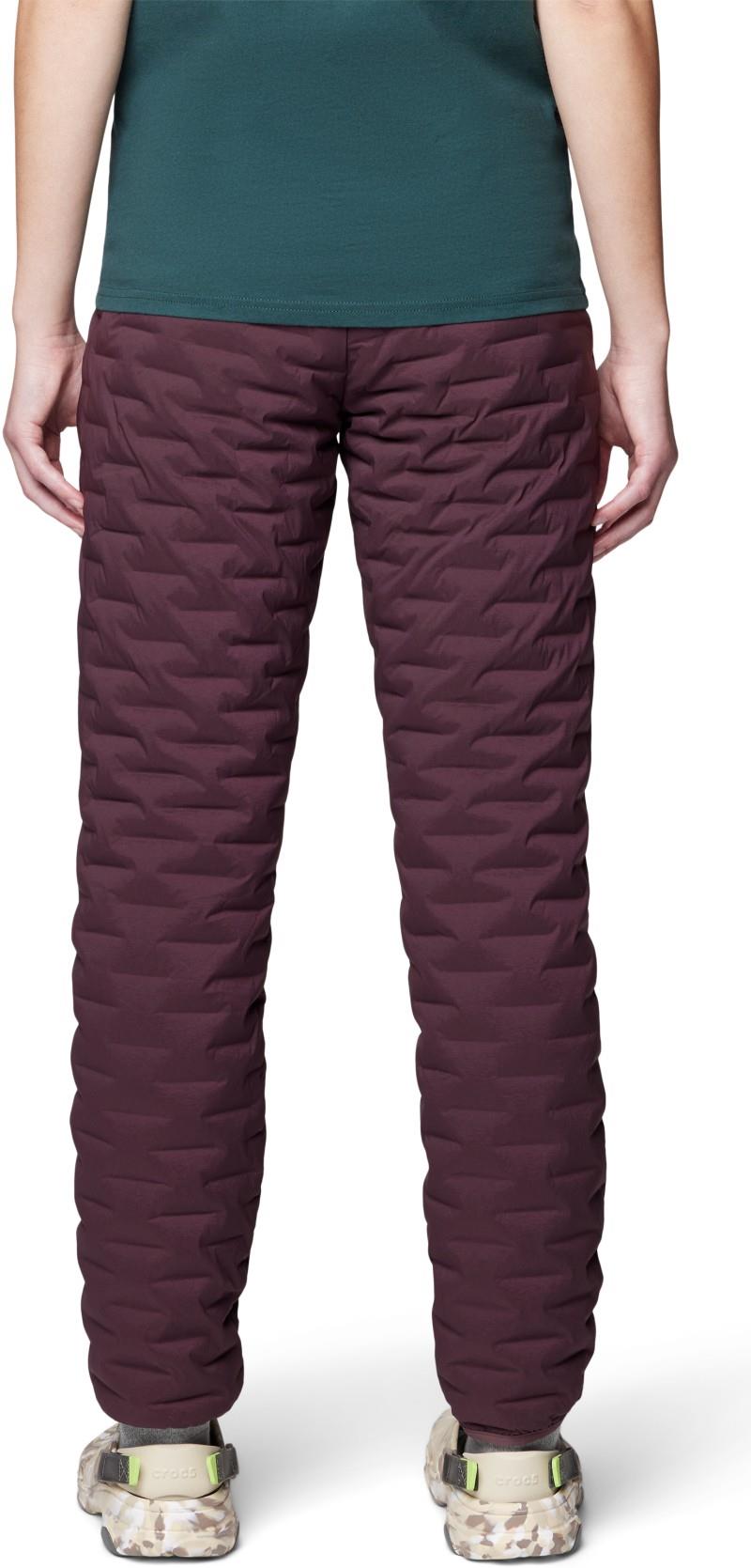 StretchDown Light Pants, Short - Womens - blackberry 1