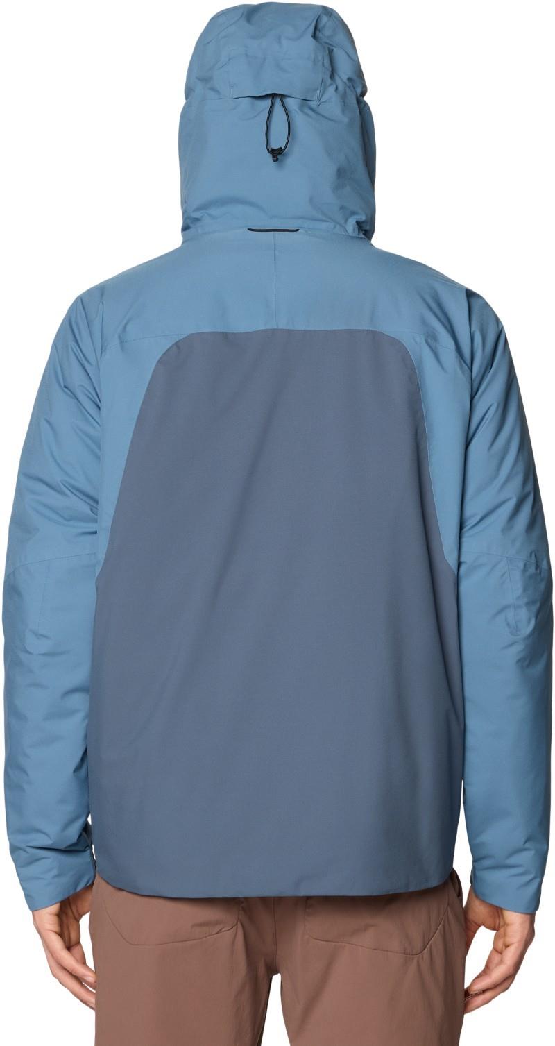 Stretch Ozonic Insulated Jacket - Mens - adriatic blue / moon blue 1