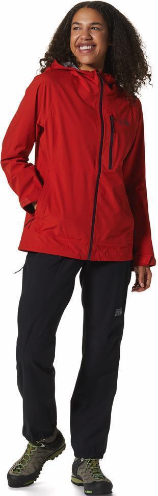 Stretch Ozonic Pants, Long - Womens - Black 5