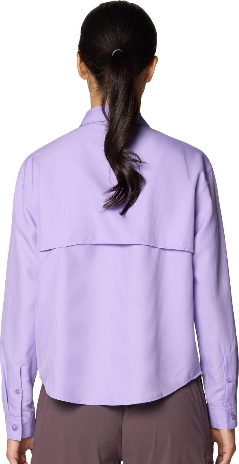 Sun Drift Cooling LS Shirt - Womens - harbor violet 1