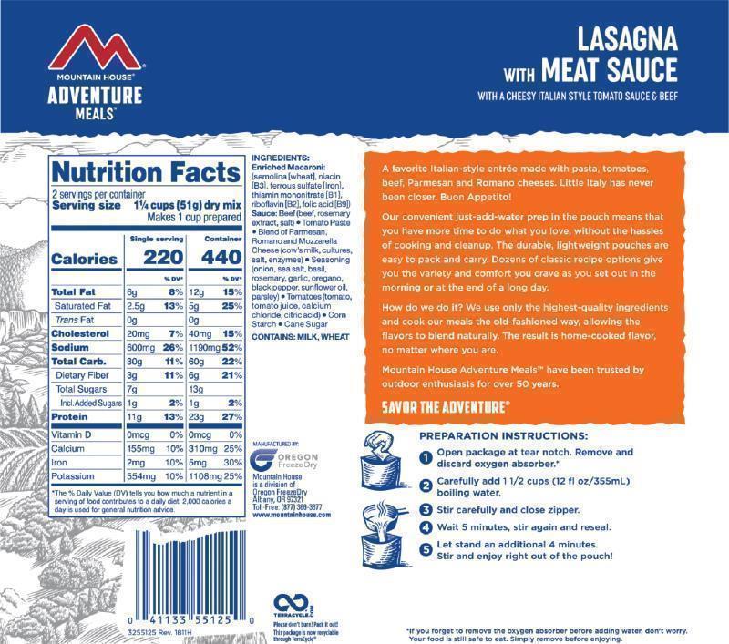 Lasagna with Meat Sauce - Not Applicable 3
