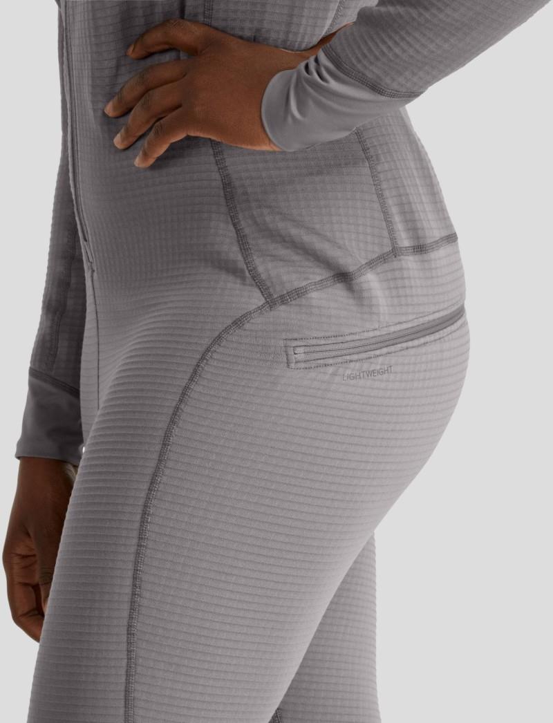 Lightweight Union Suit - Womens - smoke 1