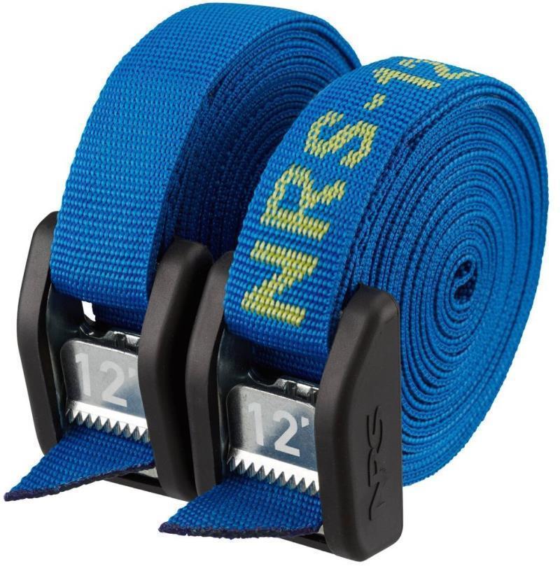 NRS Buckle Bumper Straps - 12` - Pair - blue 1