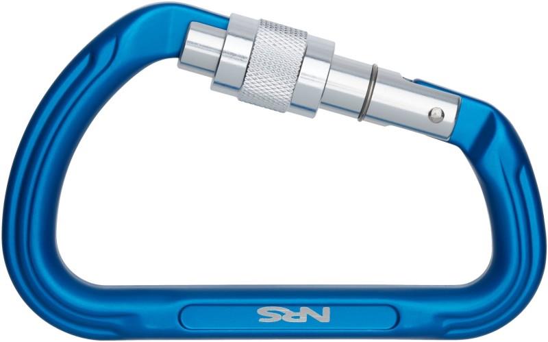 Nuq Screw Lock Carabiner - bright / blue 1