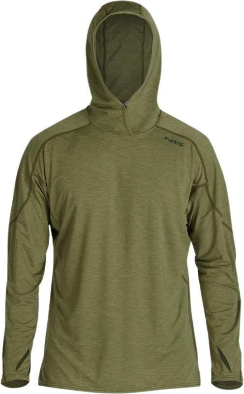 Silkweight Hoodie - Mens - Olive 1
