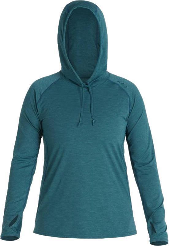 Silkweight Hoodie - Plus - Womens - mediterranean 1