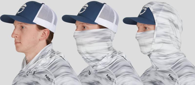 Silkweight Varial Hoodie - Mens - sky camo 1