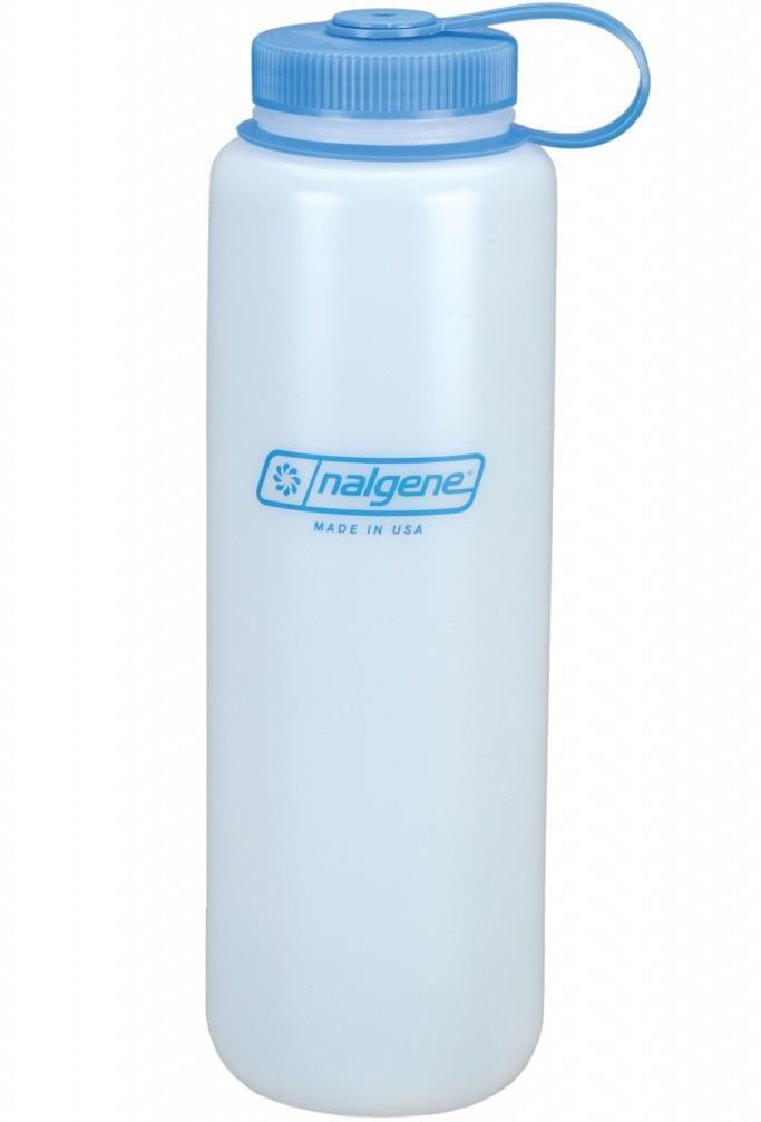 Silo Wide Mouth Loop Top HDPE Bottle - 1.5L / 48oz - white 1