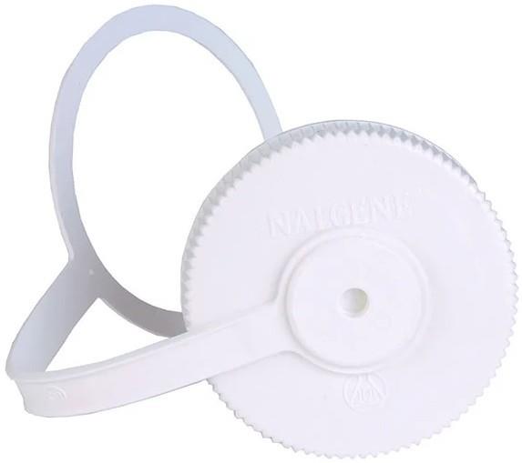 Wide Mouth Loop Top Cap - 500ml / 16oz - white 1