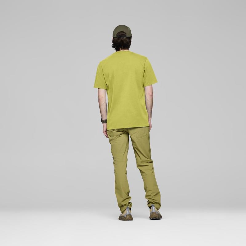 /29 Cotton Viking Patch T-Shirt - Mens - golden lime 1