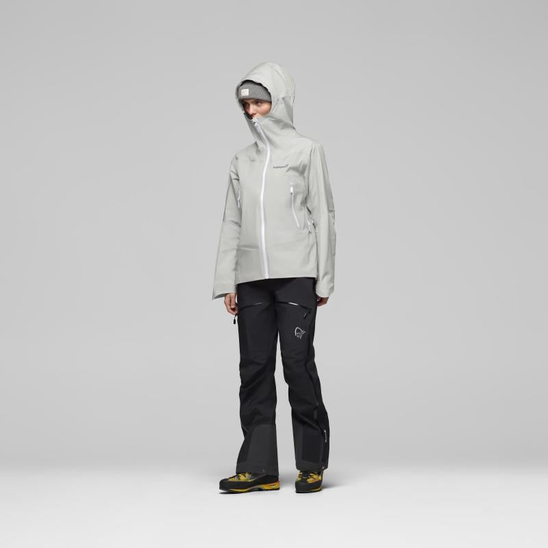 Falketind GTX Jacket - Womens - oatmeal 1