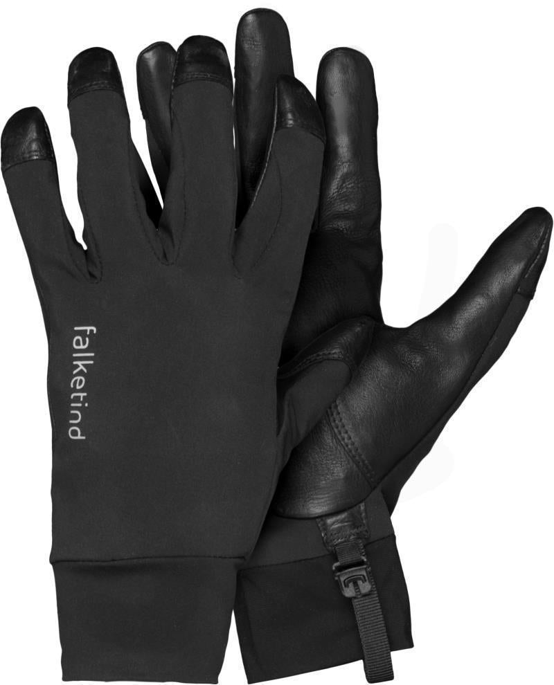 Falketind GTX Windstopper Short Gloves - Caviar 1