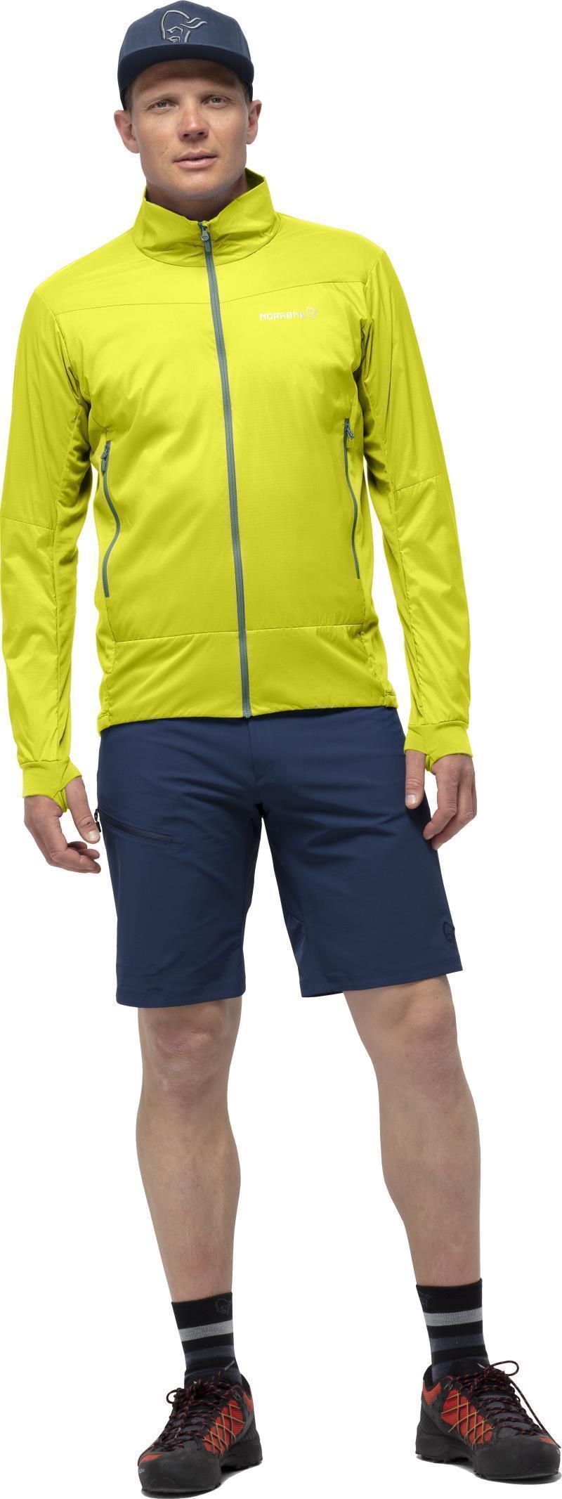 Falketind Octa Jacket - Mens - Sulphur Spring / North Atlantic 4