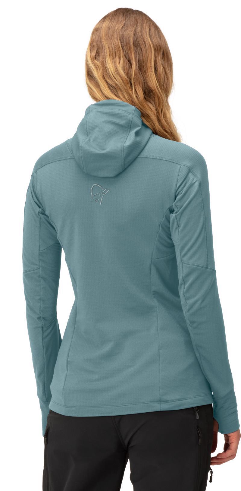 Falketind Power Grid Hood - Womens - Trooper 4