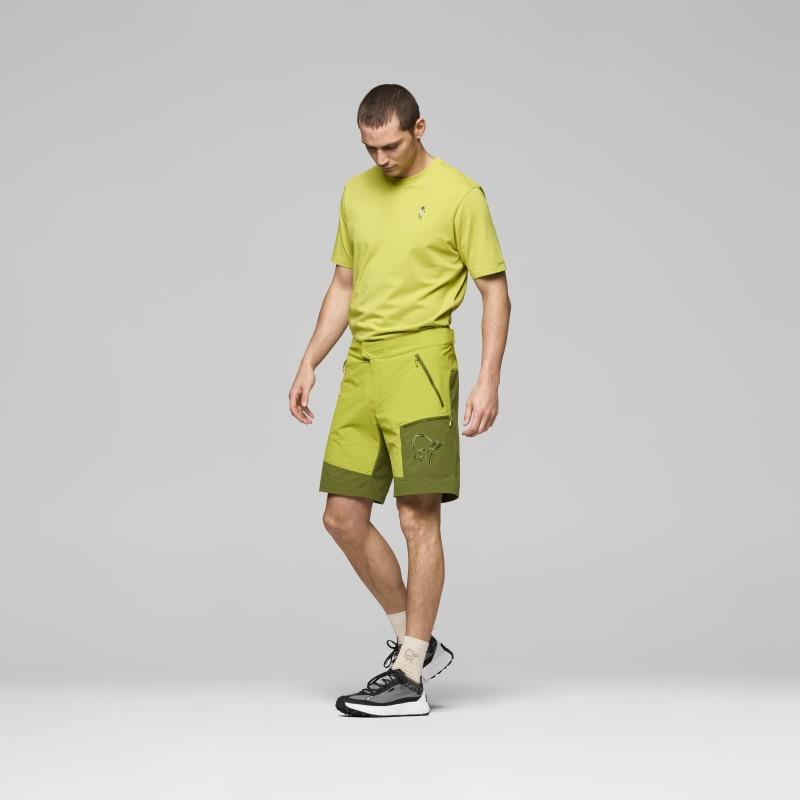 Femund Flex1 Light Shorts - Mens - golden lime / pesto 1