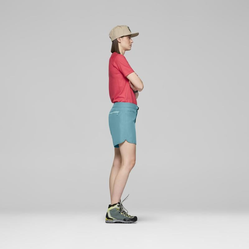 Femund Silent Grid Shorts - Womens - brittany blue 1