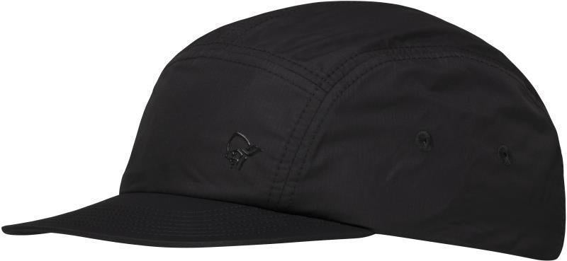 Norrona Five Panel Tech Cap - caviar 1
