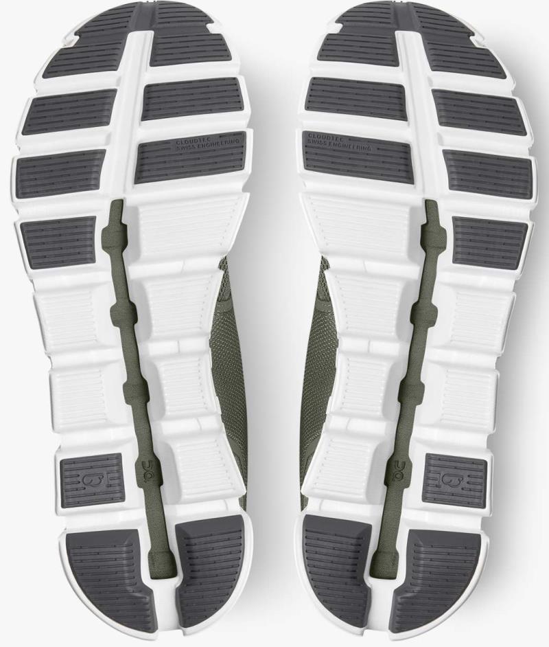 Cloud 5 - Mens - olive / white 1