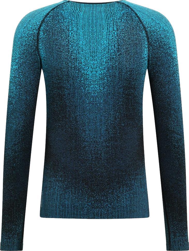 BL Blackcomb Eco LS Crew Neck Top - Mens - Saxony Blue 2