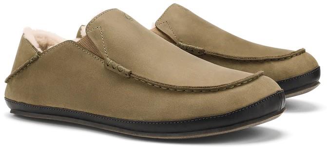 Moloa Slipper - Mens - clay / dark java 1
