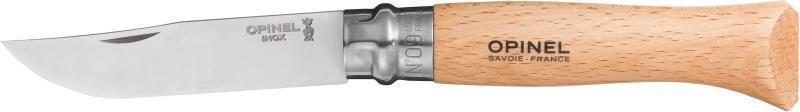 No.9 Stainless Steel Folding Knife - Beechwood 1
