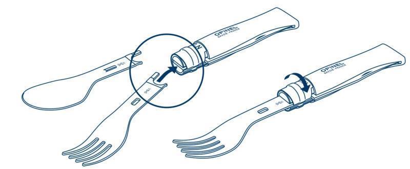 Picnic+ Cutlery Complete Set with No. 08 Folding Knife - Not Applicable 2