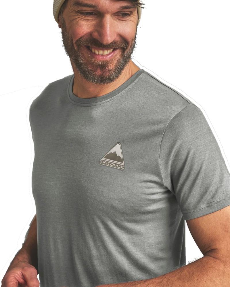 140 Cool Triangle T-Shirt - Mens - dark sage 1