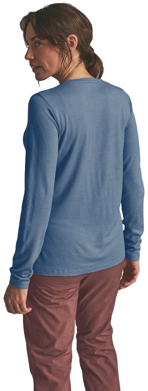 185 Merino Sunrise LS - Womens - light nunatak 1