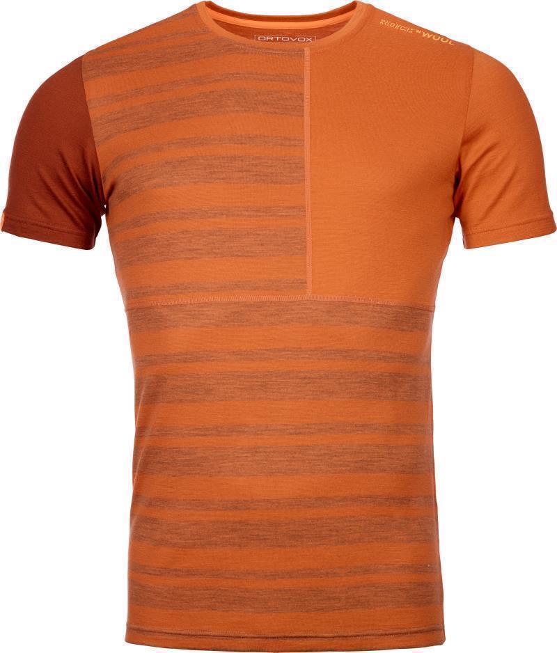 185 Rock`N`Wool SS - Mens - Desert Orange 1