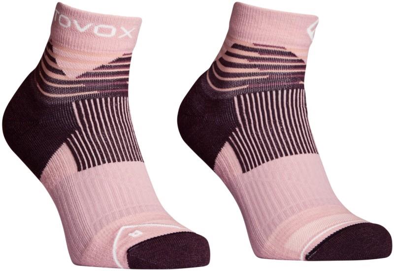 All Mountain Quarter Socks - Womens - dawn rose 1