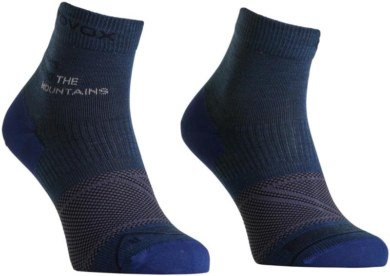 Alpine Light Quarter Socks - Mens - blue nunatak 1