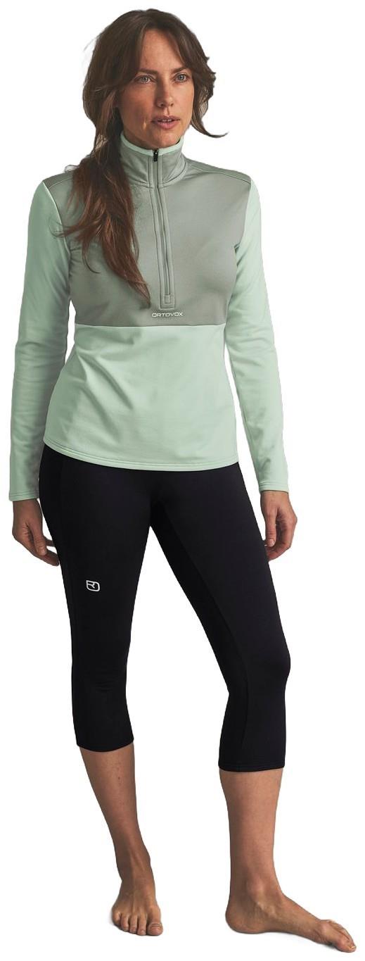 Fleece Light Short Pants - Womens - black raven 1